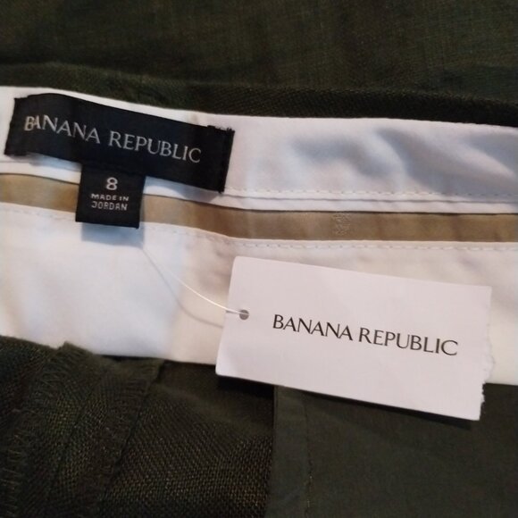Banana Republic Olive Green Women's Bermuda Shorts - Picture 6 of 7